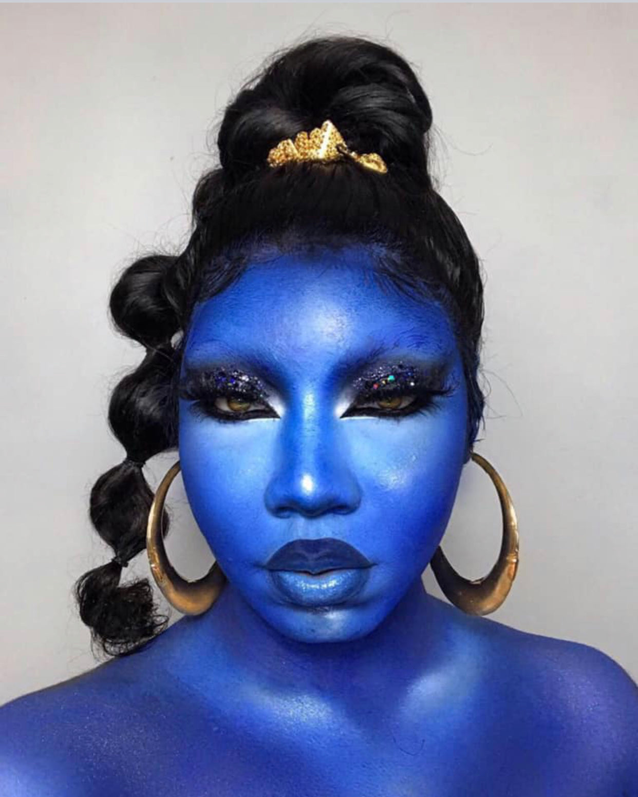 Give me the Blues Make Up | Shanel Cosmetics