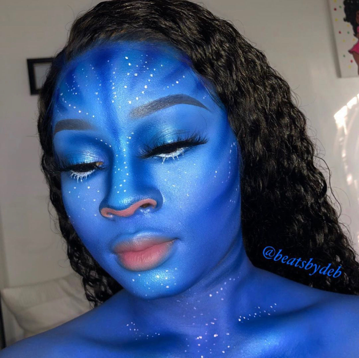 Give me the Blues Make Up | Shanel Cosmetics