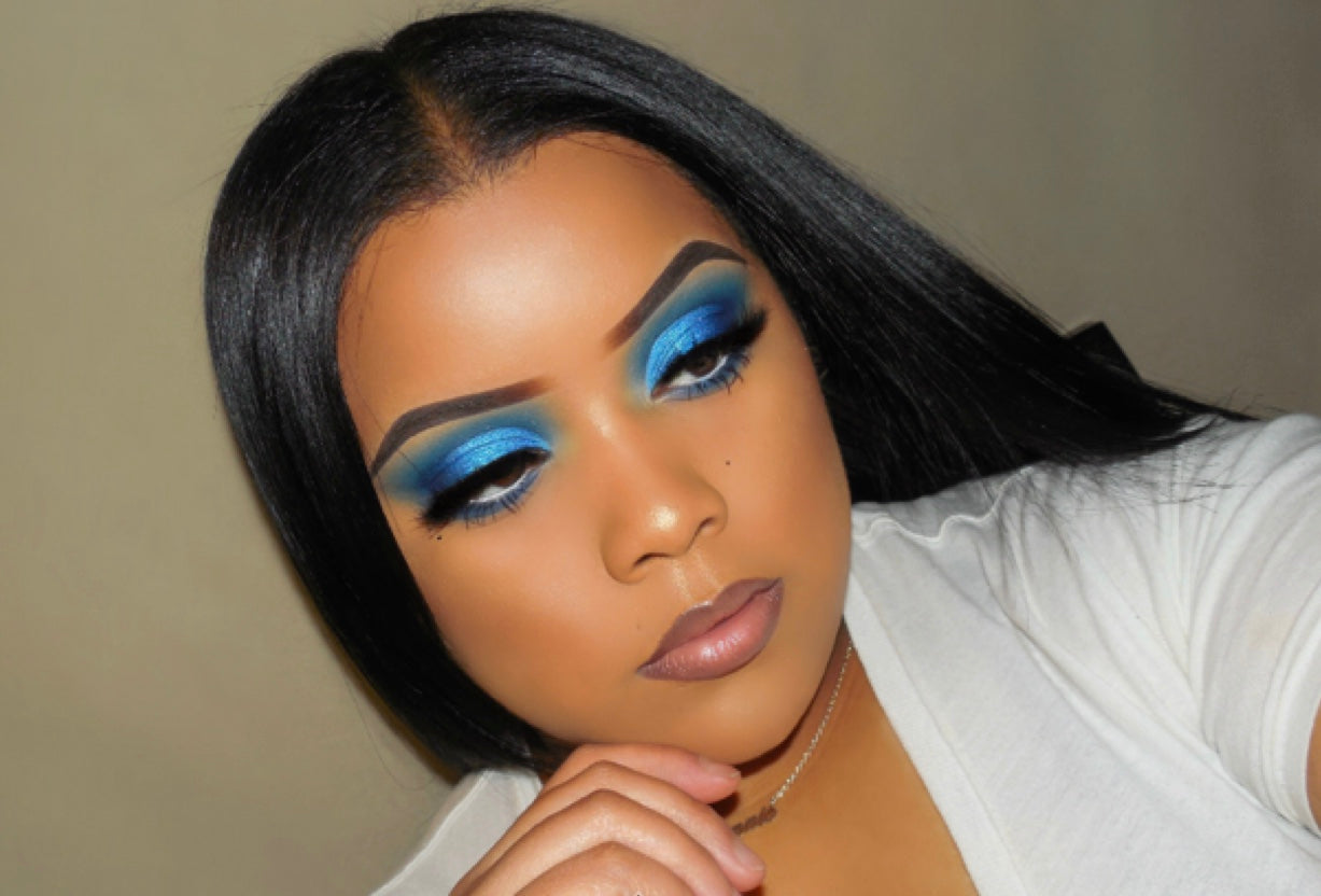 Give me the Blues Make Up | Shanel Cosmetics